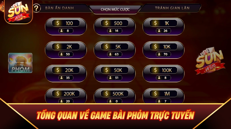 Phỏm - Hướng Dẫn Luật Chơi Và Kinh Nghiệm Đánh Bài Bất Bại Tổng quan về game bài Phỏm trực tuyến