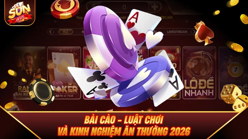 Bài Cào - Luật Chơi Và Kinh Nghiệm Ăn Thưởng 2026