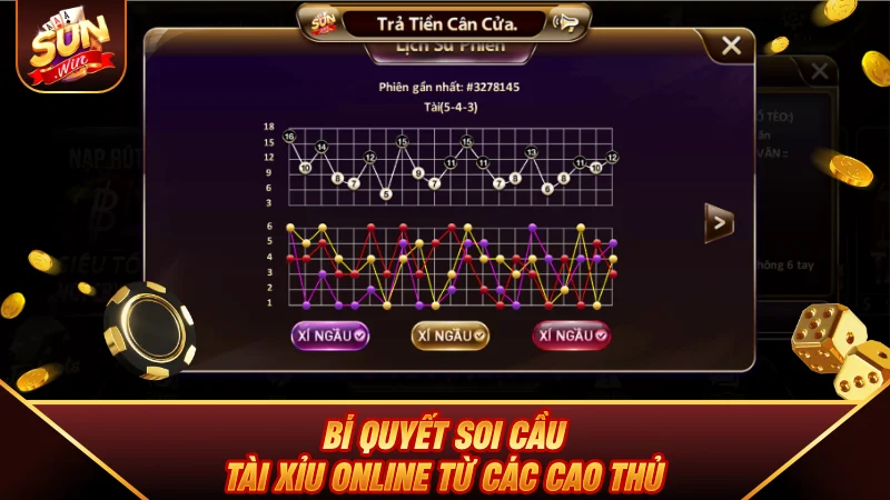 Bí quyết soi cầu Tài Xỉu Online từ các cao thủ