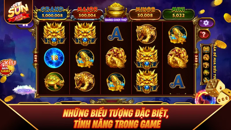 Những biểu tượng đặc biệt, tính năng trong game