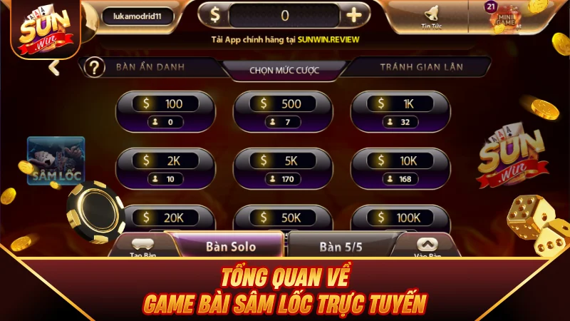 Sâm Lốc - Hướng Dẫn Luật Chơi Và Mẹo Báo Sâm Thắng Lớn 2026 Tổng quan về game bài Sâm Lốc trực tuyến