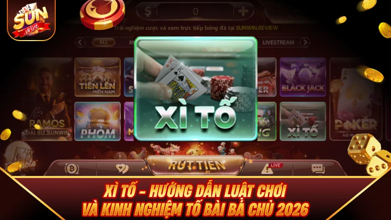 Xì Tố - Hướng Dẫn Luật Chơi Và Kinh Nghiệm Tố Bài Bá Chủ 2026